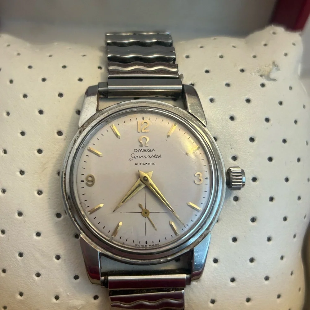 Omega Seamaster Vintage Automatic Swiss Mens Watch w Box - Picture 8 of 11